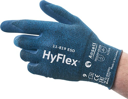 Gant Ansell | taille 11 bleu | et 388, et 16350 psa catégorie ii | et 388, et 16350 | 12 paires - 11-819-esd-11 11-819-esd-11