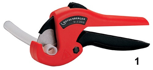 Ciseaux en plastique Rothenberger | 0-26 mm | pp pe pb pex pvdf | 1 pièce - 52005 52005