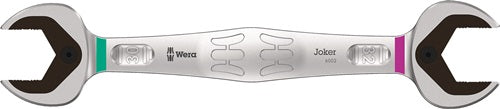 Clé à fourche double Wera | 30 x 32 mm longueur 305 mm | chrome mat | 1 pièce - 05020264001 05020264001