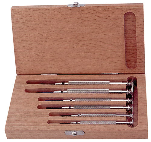 Jeu de tournevis d'horloger Kukko Turnus