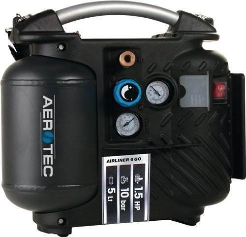 Compresseur Aérotec | 200 l min 10 bars | 1,1 kW 230 V 50 Hz | 5l | 1 pièce - 200680 200680