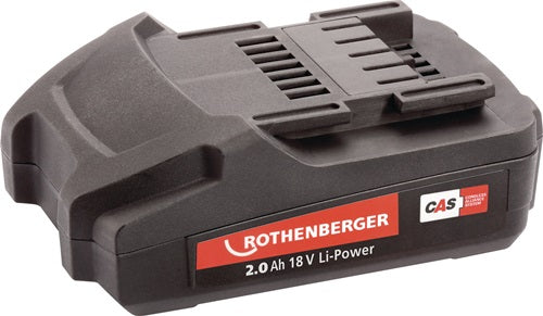 Batterie Rothenberger | 18 V 2,0 Ah | batterie Li-Power | 1 pièce - 1000001652 - 1000001652