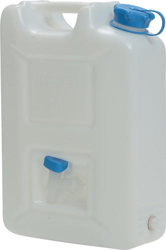 Jerrican d'eau Hunersdorff | 22 l HD-PE empilable, avec bec verseur | h495xl350xp165mm | 1 pièce - 816700 816700