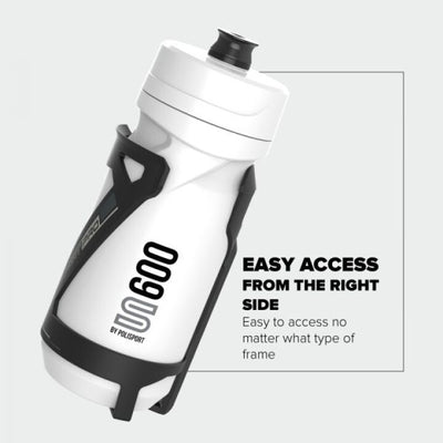Polisport Bidone Holder côté cage blanc