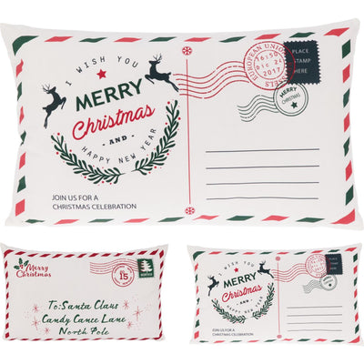 Oreiller décoratif pour la maison, enveloppe de Noël 50x30cm