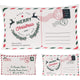 Oreiller décoratif pour la maison, enveloppe de Noël 50x30cm