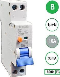Disjoncteur différentiel 16a b kar 30ma 2p sep - 4518090
