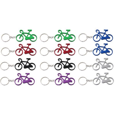 Mighty Key Ring en aluminium Bicycle (12 pièces)