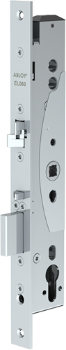 Serrure anti-panique Abloy el260 | signalisation | autobloquant | dm40mm | pc92mm | plaque frontale acier inoxydable 24x300mm rectangulaire | docteur 1+2+3+4 - 10013784