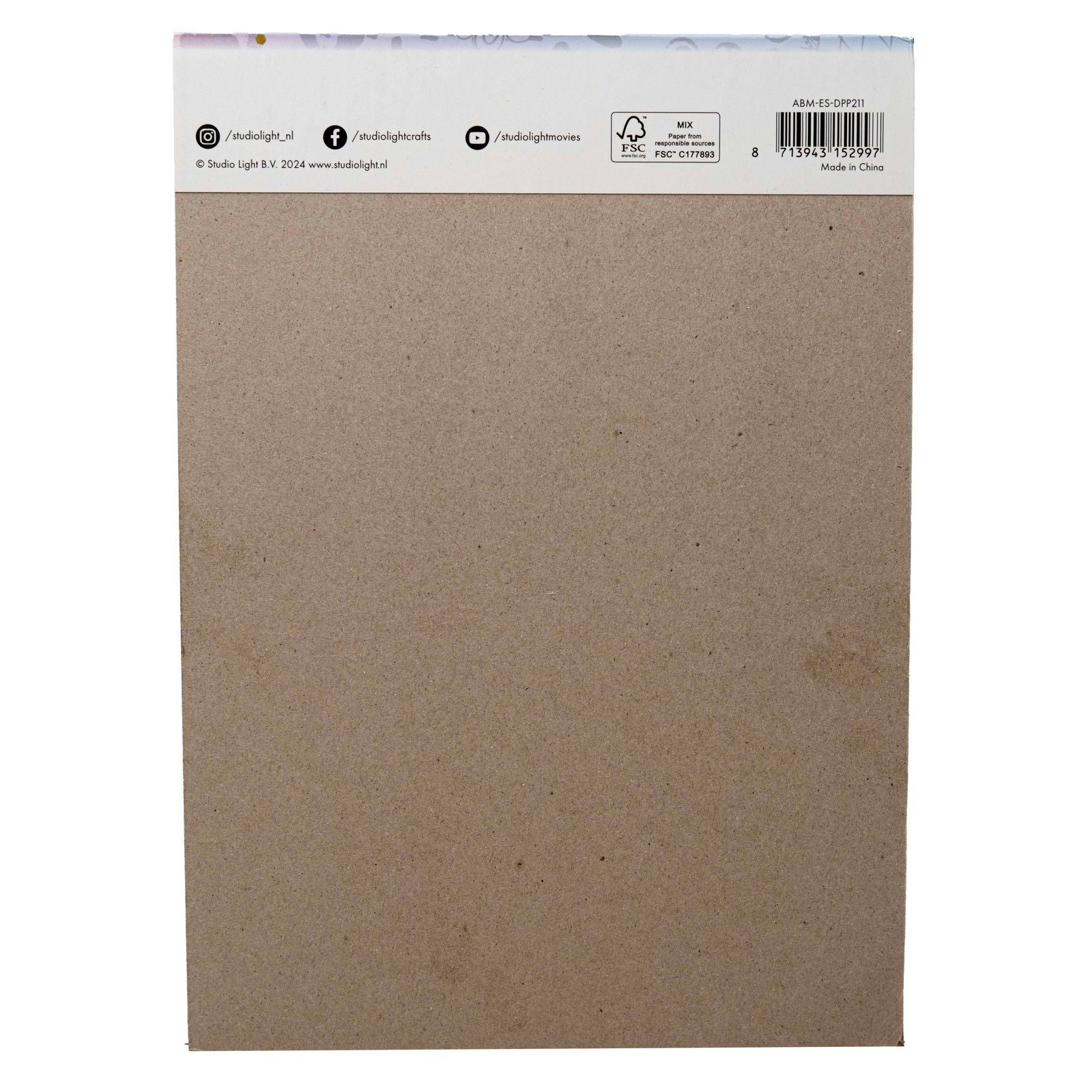 Studio Light • Collection Essentials, conceptions et motifs de blocs de papier