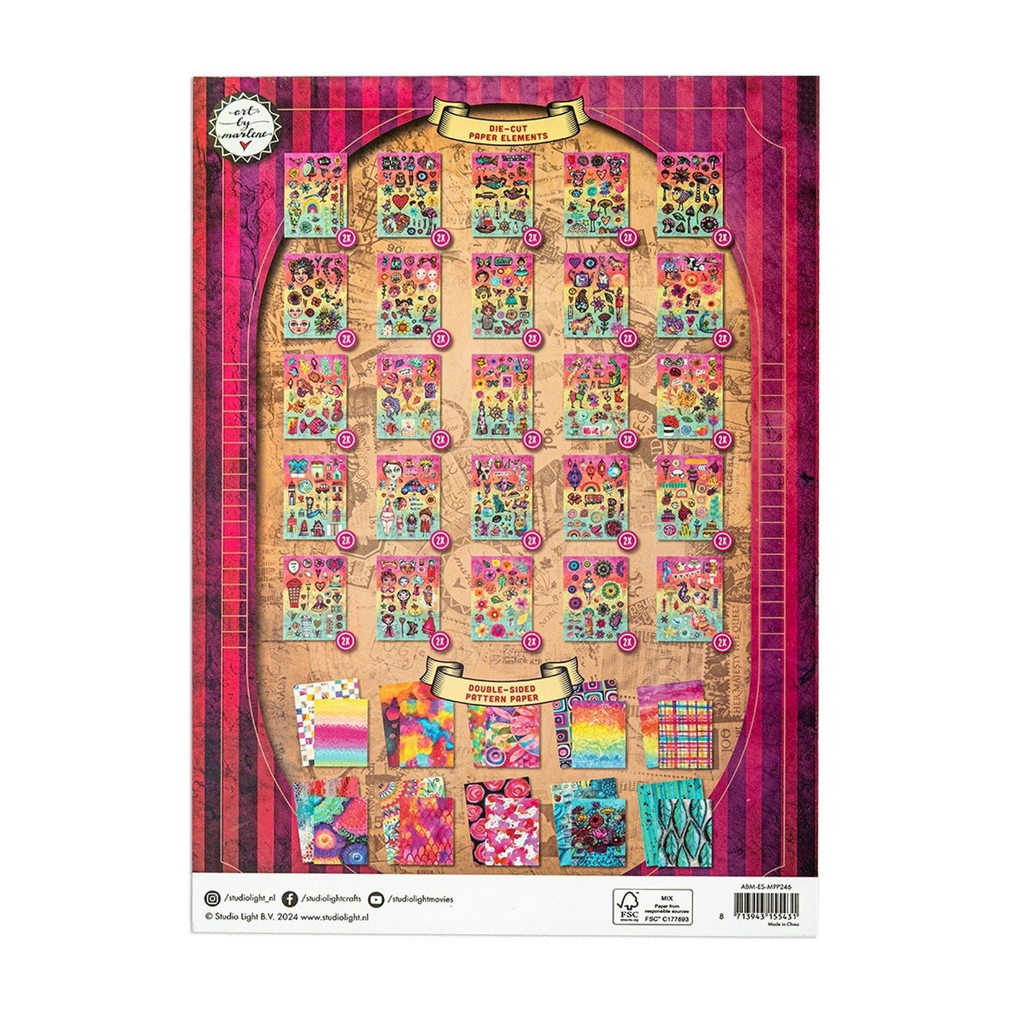 Studio Light • art de Marlene Essentials, le livre de collection Golden Oldie