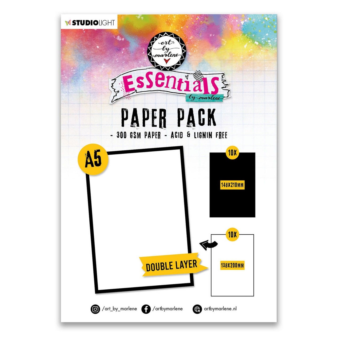 Studio Light • Pack de papier essentiel double couche