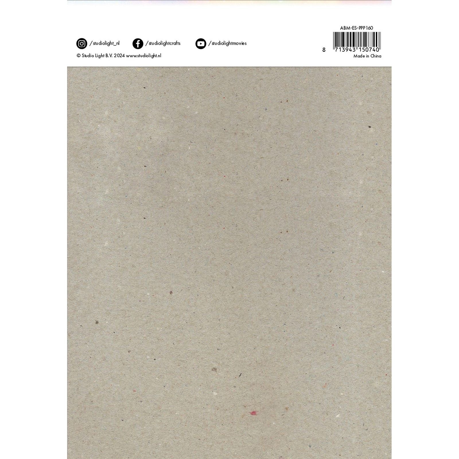 Studio Light • Bloc de papier à motifs de la collection Essentials, dégradés et points