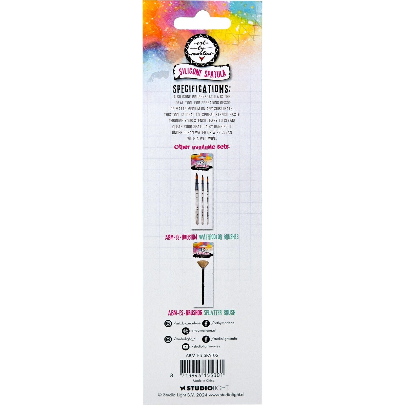 Lampe de studio • spatule en silicone indispensable