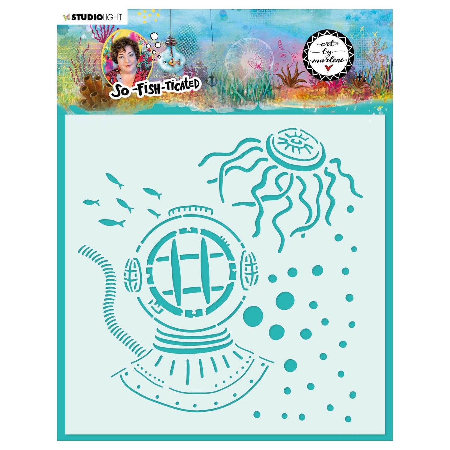 Lampe studio • masque plongeur so-fish-ticated n°10