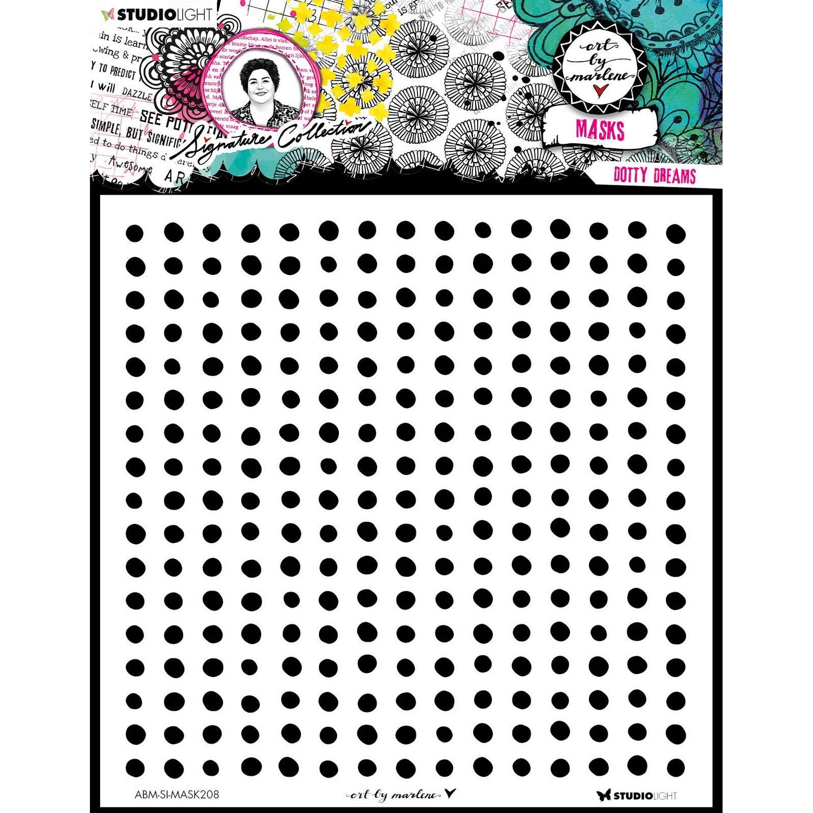 Studio Light • Pochoir de masque de collection signature Dotty Dreams