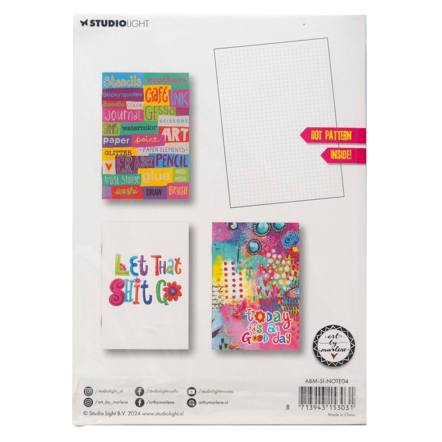 Studio Light • Bullet Journals de la collection Signature, 3 dans un paquet