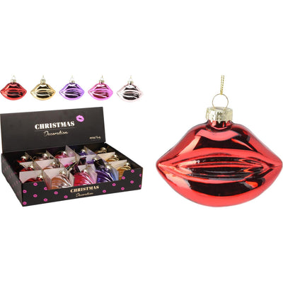 Lèvres de suspension 8cm présentoir par 15pcs