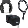 Kit antivol de cadre Abus granit x-plus™ 6950m nr + 6ks 100 + st5950
