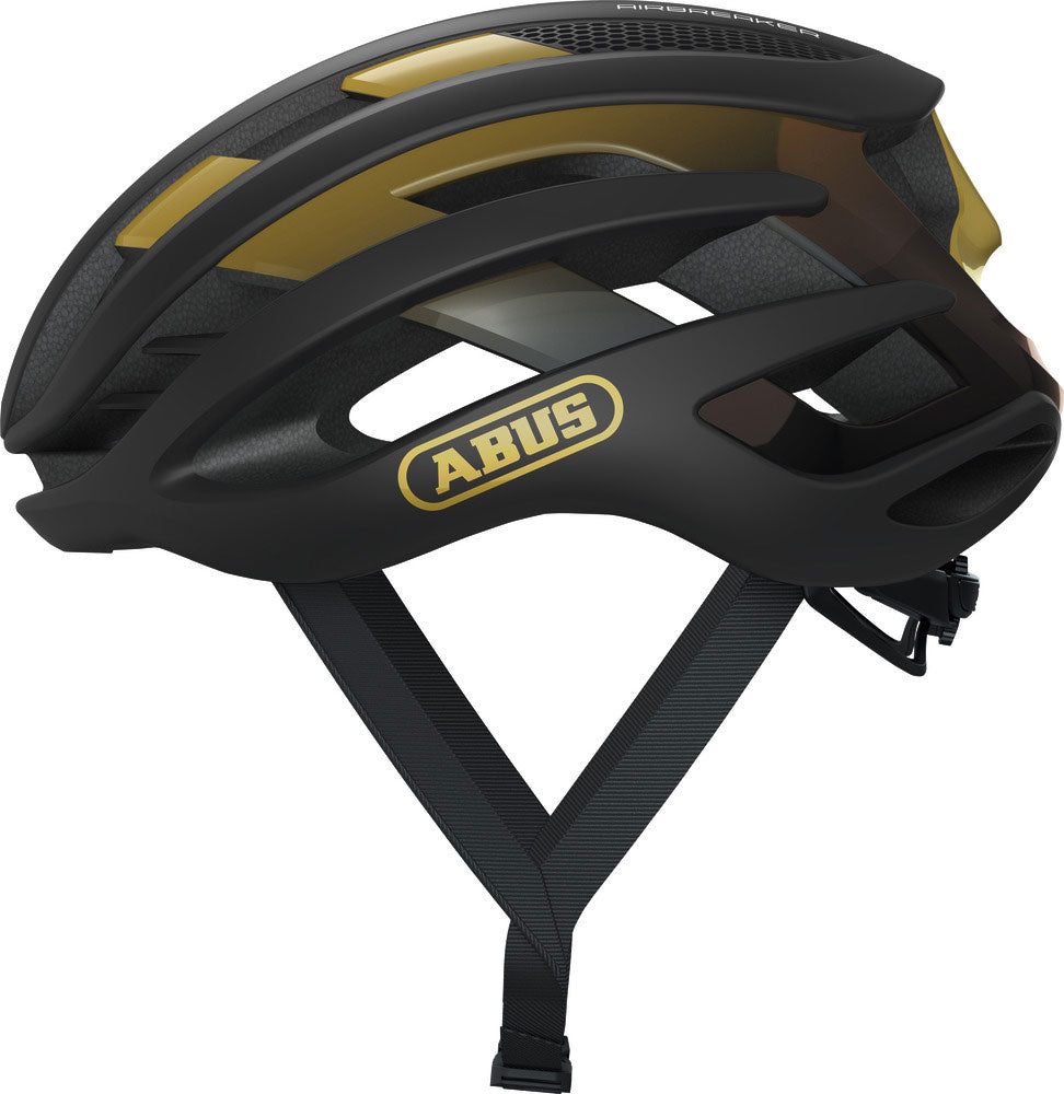 ABUS CASHET Airbreaker Black Gold L 59-61cm