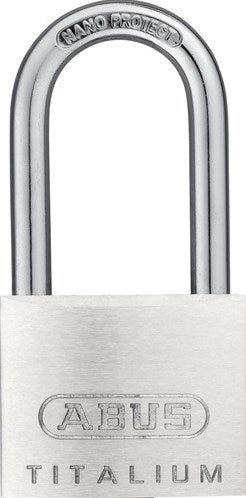 Cadenas à cylindre Abus | largeur du corps de serrure 40 mm | titane s'entrouvant 6411 | 1 pièce - 54579 54579