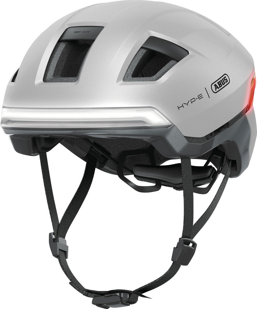 ABUS SMART HELM Hyp-E Gleam Silver L 57-61CM