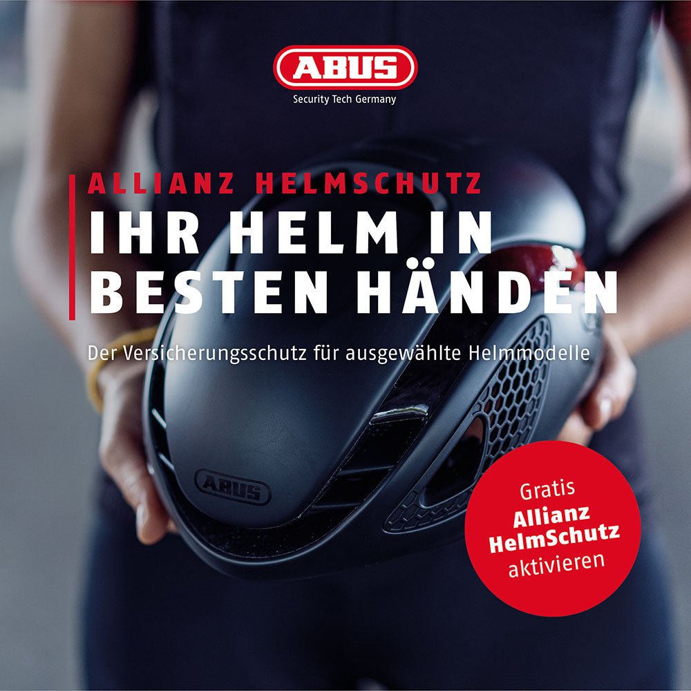 ABUS CASHET Airbreaker Black Gold L 59-61cm