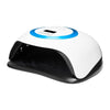 GLOW GLOW V1 UV LED lampe Dual 168W blanc avec bleu métallique