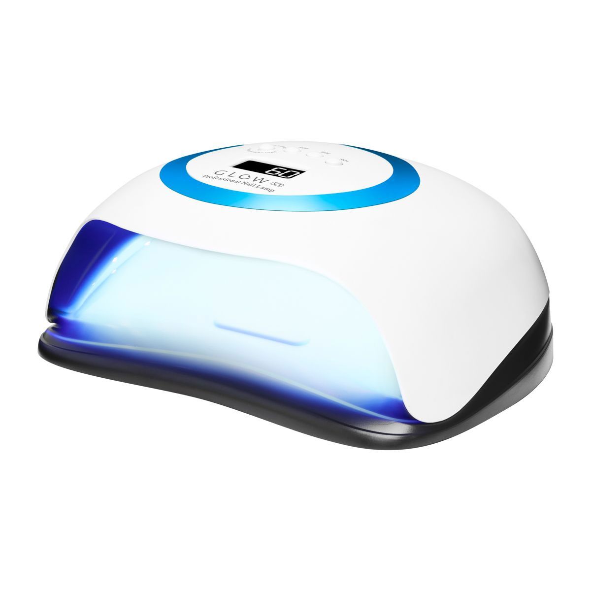 GLOW GLOW V1 UV LED lampe Dual 168W blanc avec bleu métallique