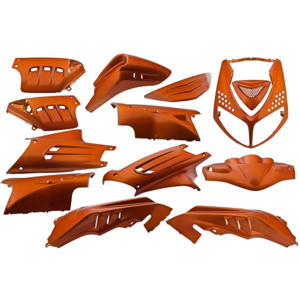 Edge Storge 13 pièces pour la vitesse de vitesse 2 Oranje Metallic