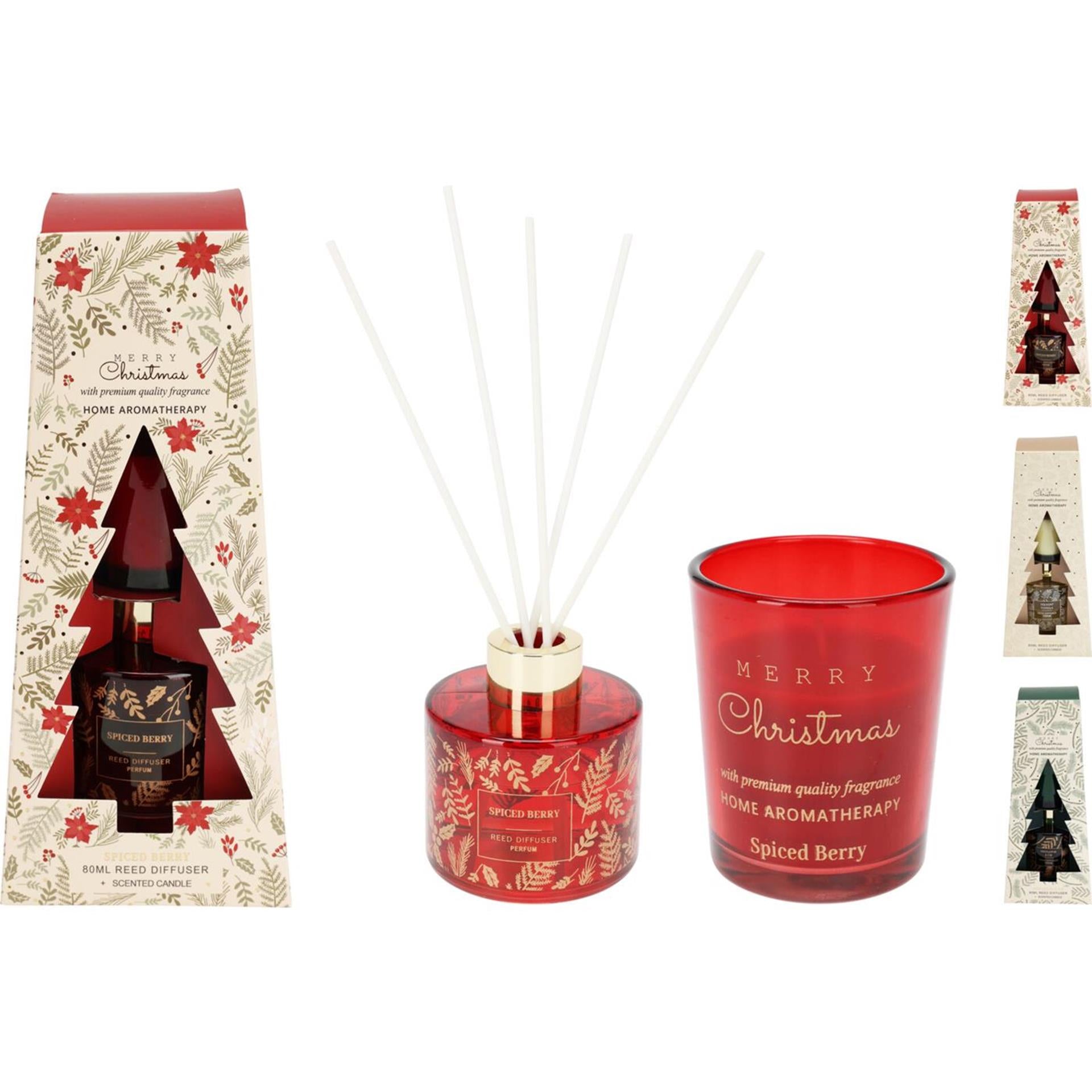 Coffret parfum sapin de Noël 3ass fragrance