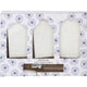 Set de parfums d'intérieur 3 pièces bleu de Delft