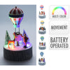 Décoration scène de Noël LED 17cm