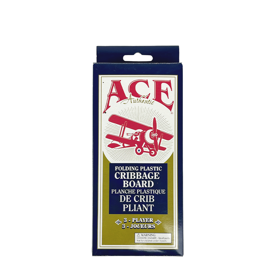 Jeu de société de cribbage authentique Ace