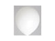 Ballons Globos ronds blancs sachet de 100 pcs