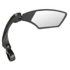 M-Wave Miroir vélo 110 x 55 mm droit noir