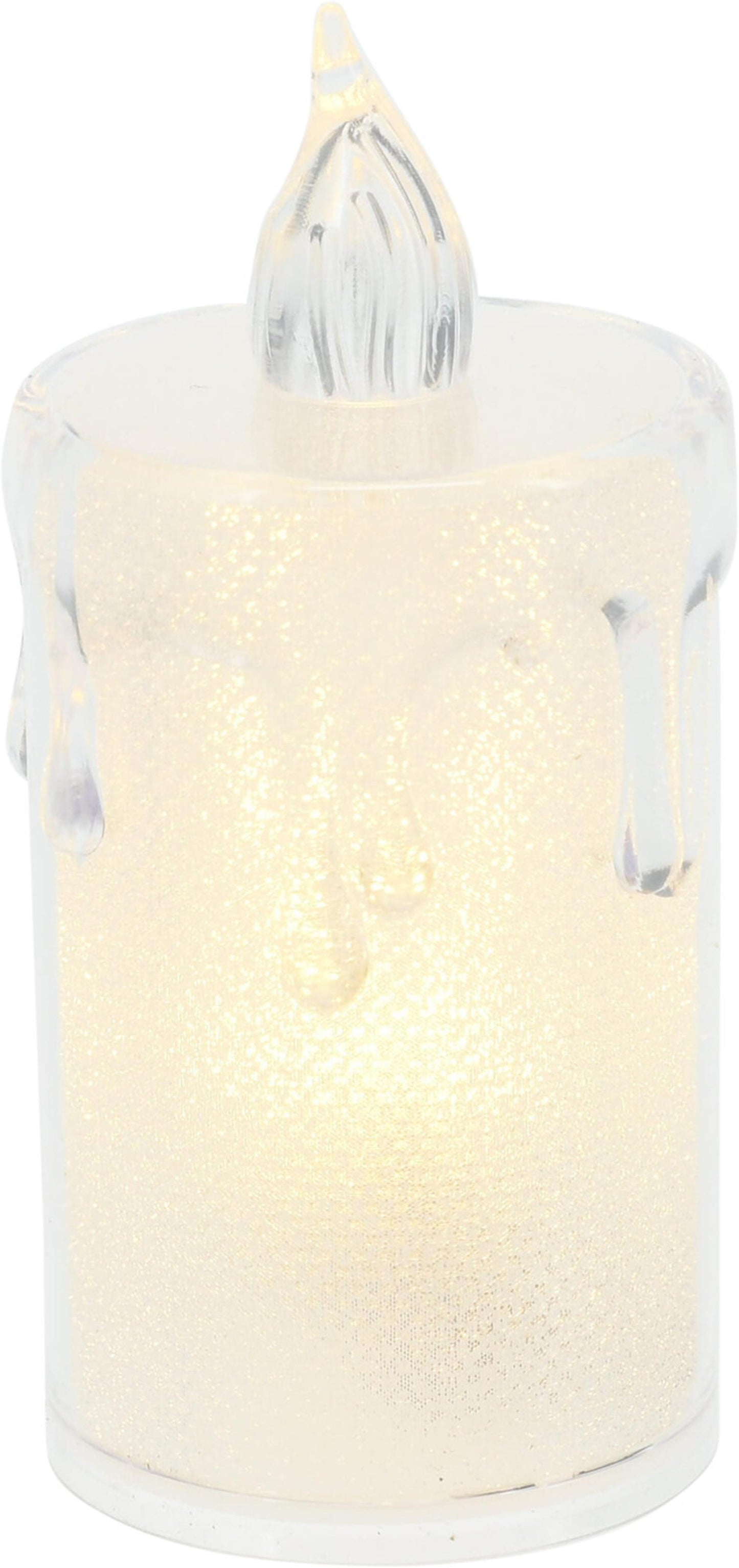 Ensemble de 3 bougies à piles style maison