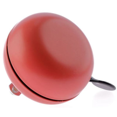 Cloche agrafée 80mm Ding Dong rouge bordeaux