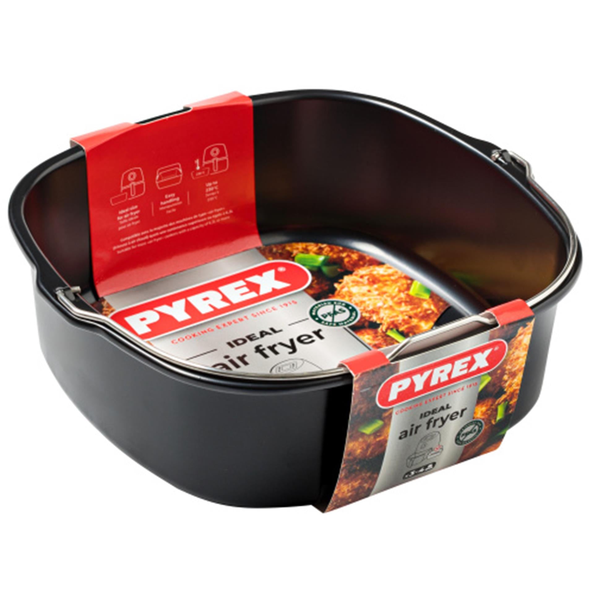 Moule à friteuse à air Pyrex 22x21x7,5cm