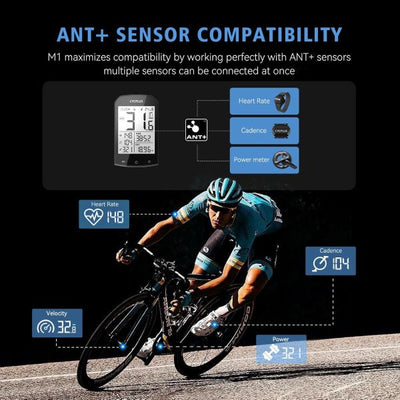 Compteur de vélo Cyclplus m1 GPS