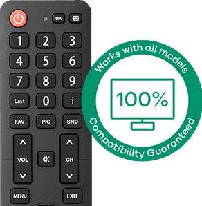 Enzo télécommande universelle hisense - 9800460
