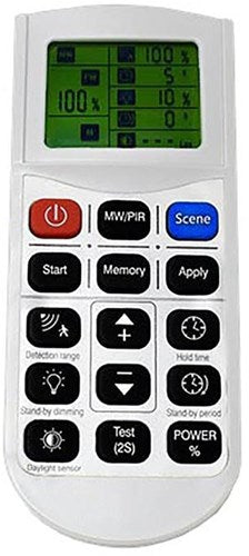Télécommande pour réglage du capteur UFO highbay - numérique - 9002598
