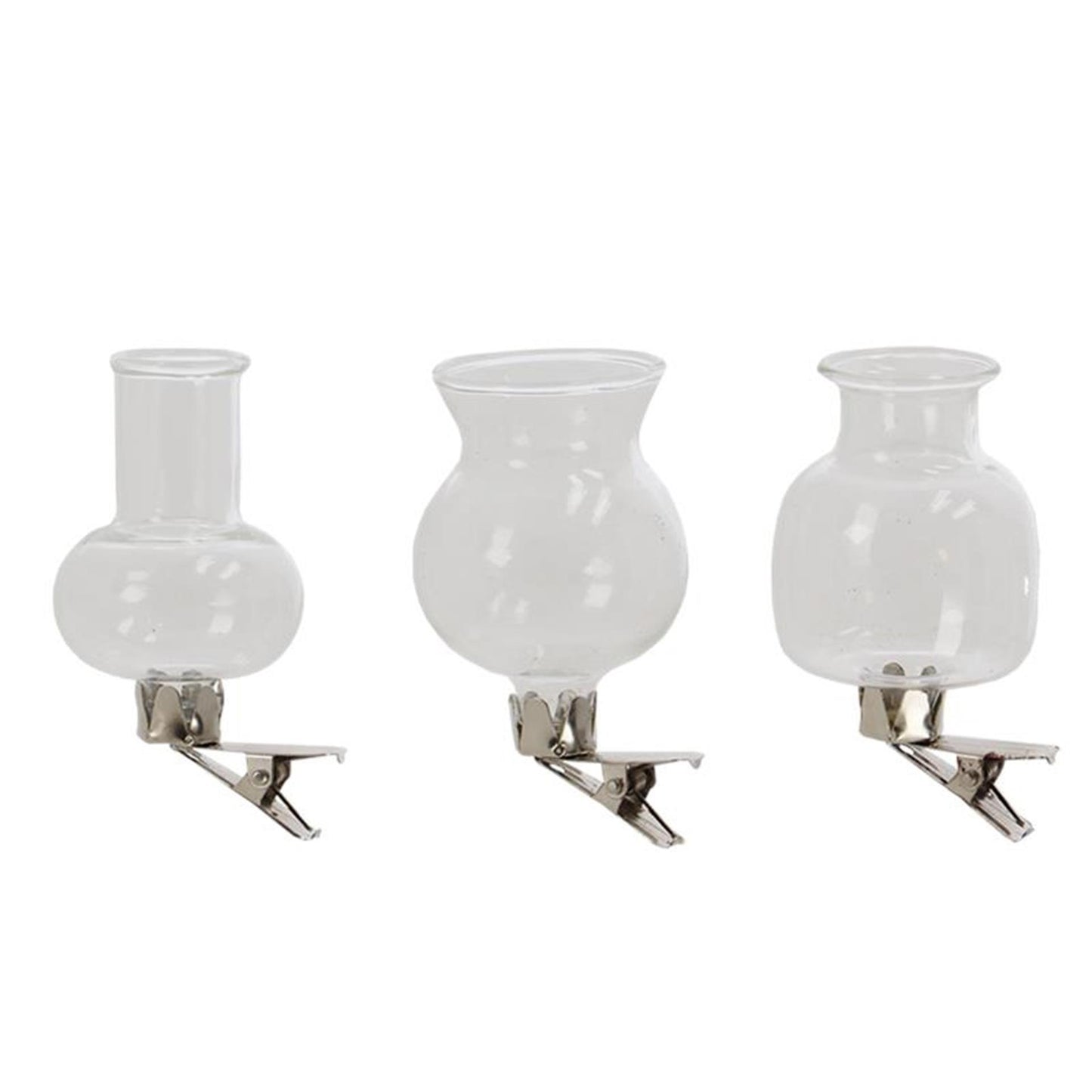 Esschert design Vases à pinces à fleurs Esschert lot de 3