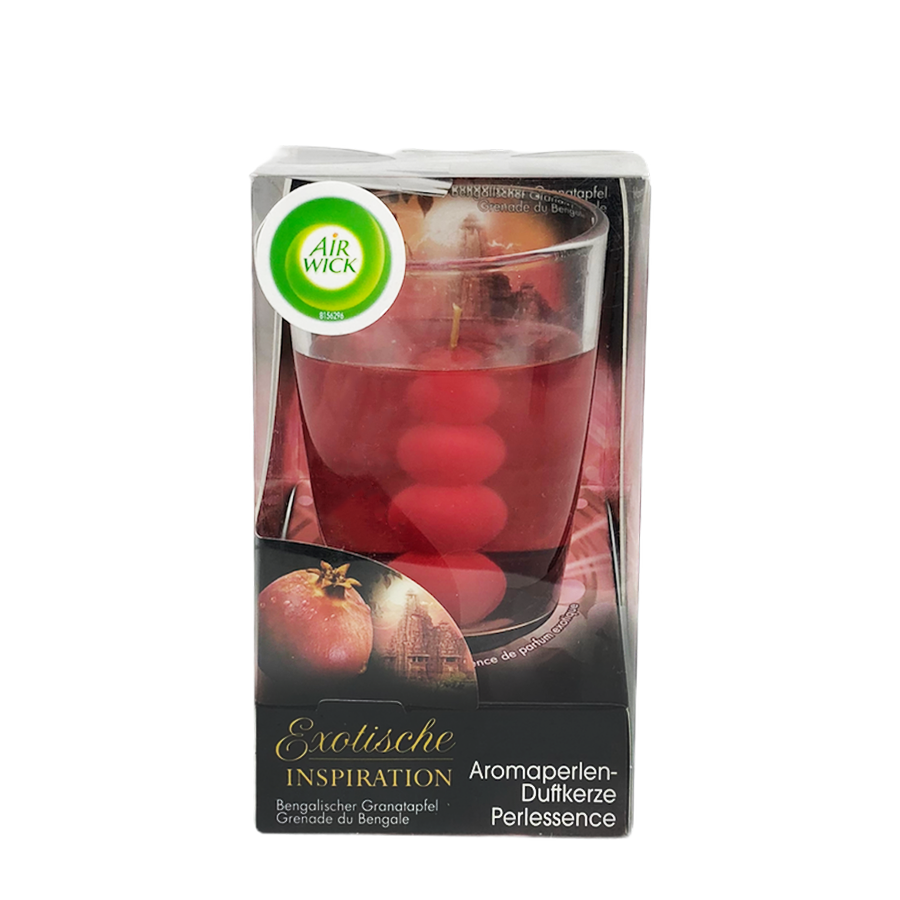 Air wick infusions de perles de verre parfumées grenade bengali 120g