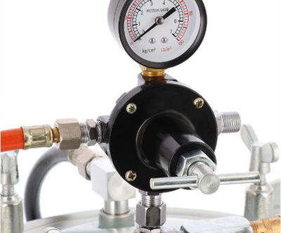 Récipient sous pression Airpress galvanisé 8,5 l + pulvérisateur de peinture - 45202