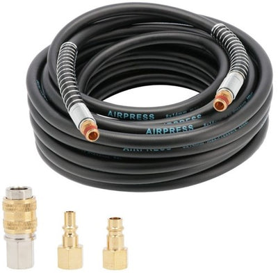 Tuyau d'air Airpress | 20 barres | 1 4 | 10m | 14x8mm | avec tétines - 40490