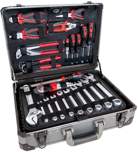 Mallette professionnelle d'outillage à main Airpress 127 pièces - 75255