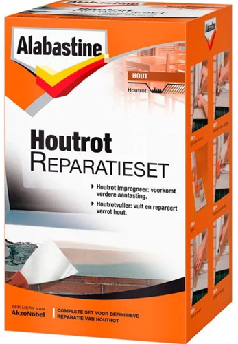 Kit de réparation pourriture du bois d'Alabastine 500gr - 5096024