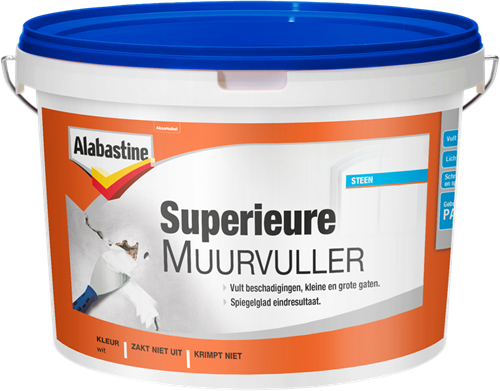 Mastic mural supérieur en alabastine | 2,5l - 5232221