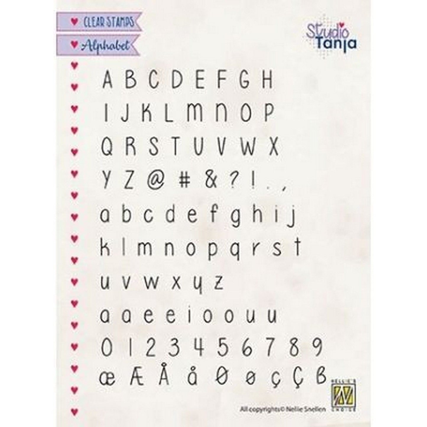 Le choix de Nellie • Tampons transparents alphabet lars-2